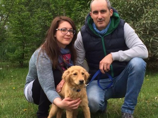 Rio con la sua nuova famiglia
